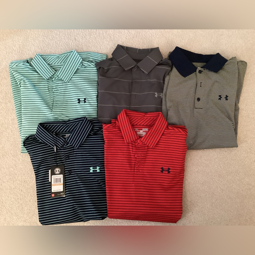 Men’s Under Armour polo bundle